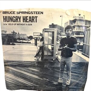 Bruce Springsteen 'Hungry Heart' Vinyl Record Vintage
